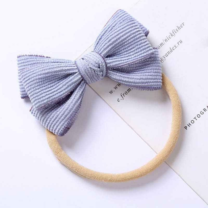 PREPPY STRIPED BOW SET