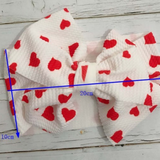 LARGE HEART BOW