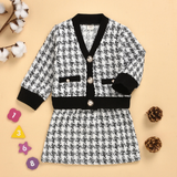 WINTER CLASSIC HOUNDSTOOTH SUIT SET