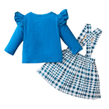 PUMPKIN & HOUNDSTOOTH TODDLER SET