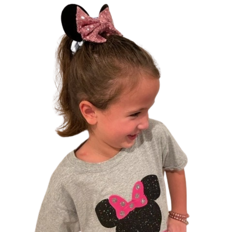 SPARKLING MOUSE EAR SCRUNCHIE SET - PRINCESS INSPIRED