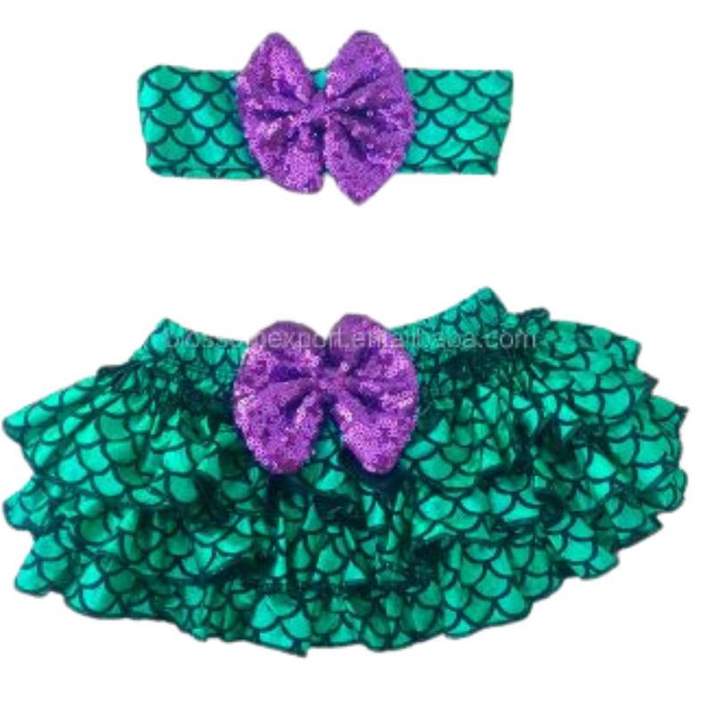 MERMAID BUMMIES & BOW