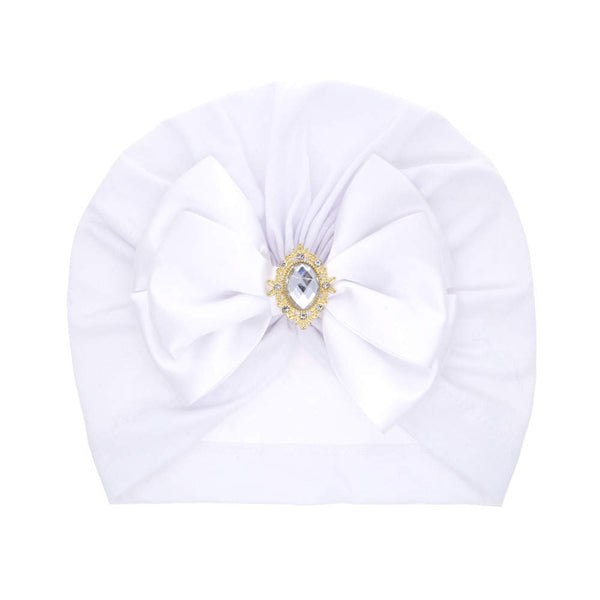 WHITE GEM TURBAN