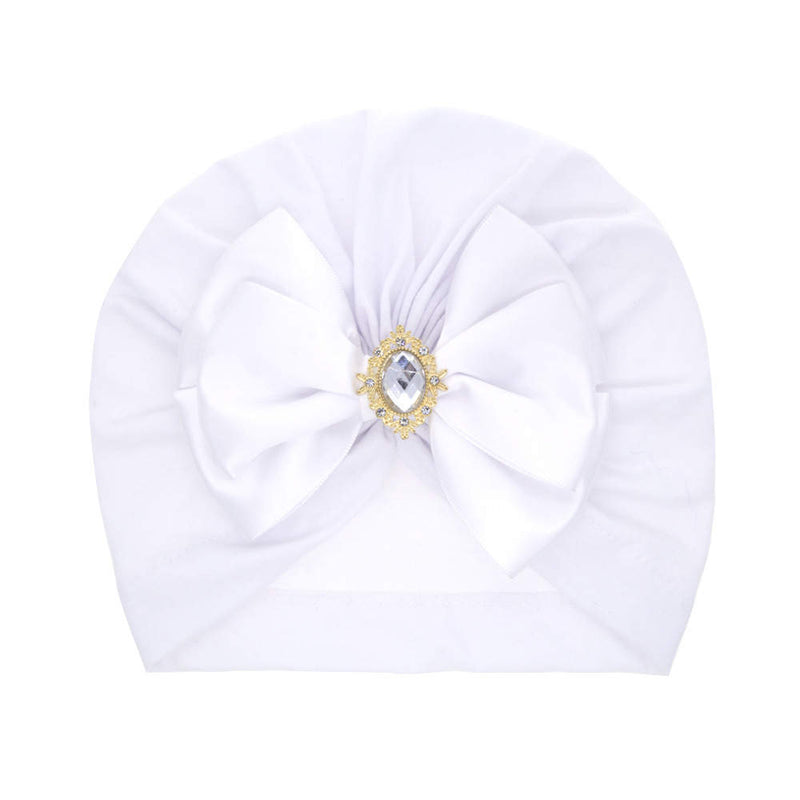 WHITE GEM TURBAN