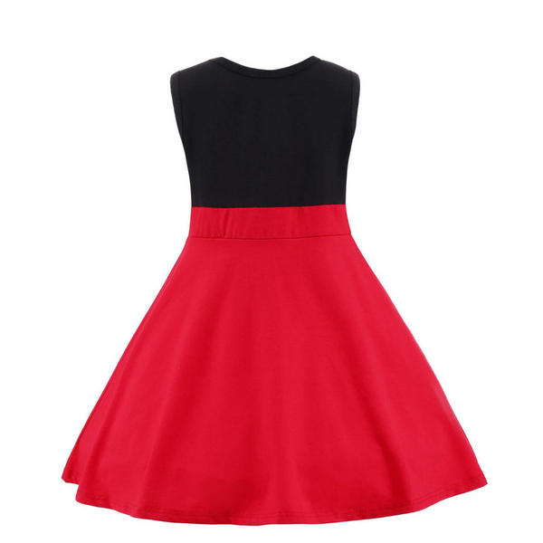 MICKEY MOUSE INSPIRED DRESS AND HEADBAND