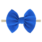 BLUE WAFFLE BOW