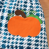 PUMPKIN & HOUNDSTOOTH TODDLER SET