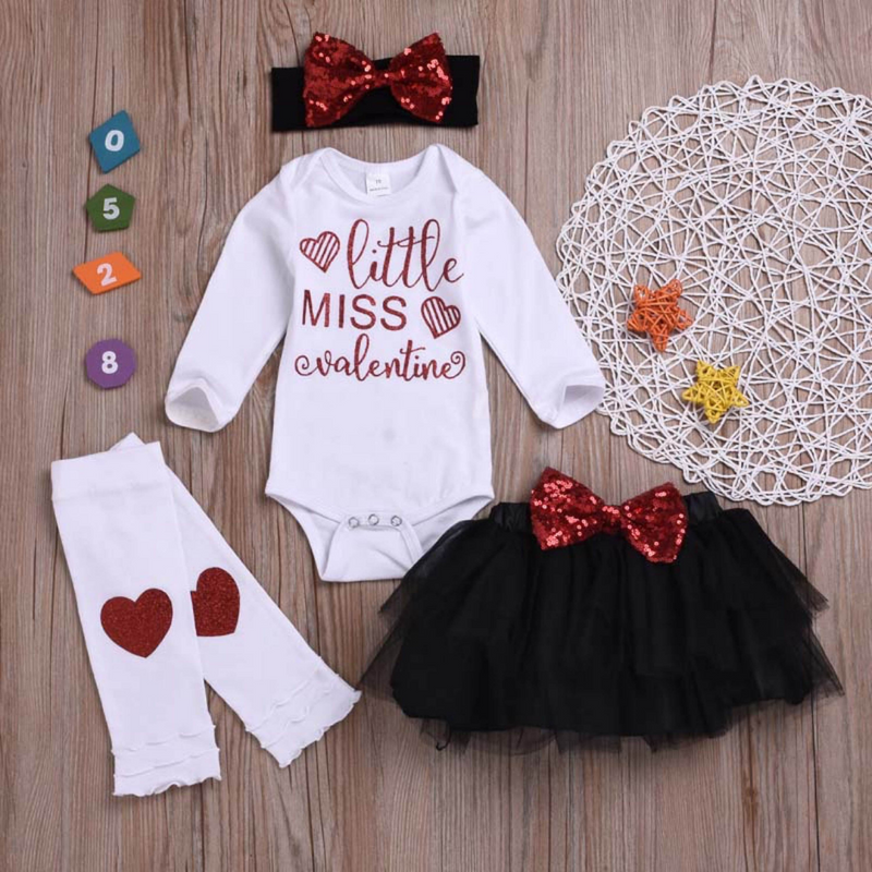 LITTLE MISS VALENTINE TUTU SET