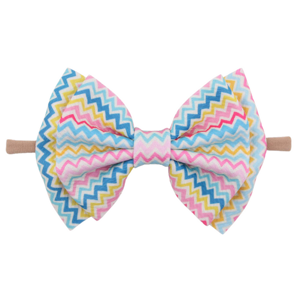 EASTER EGG PATTERN BOW