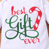 CHRISTMAS STRIPED ONESIE GIFT SET