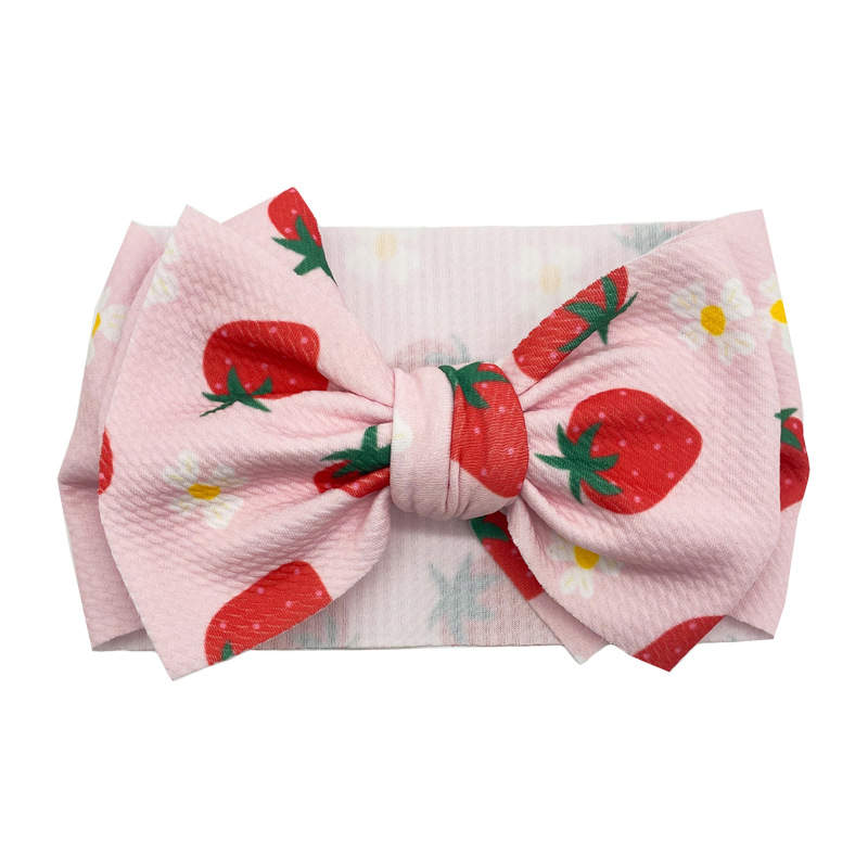 LARGE STRAWBERRY BOW