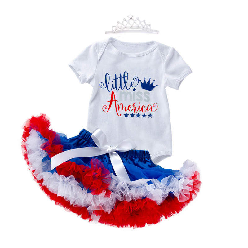 Little Miss America TuTu Set - Glambambaby