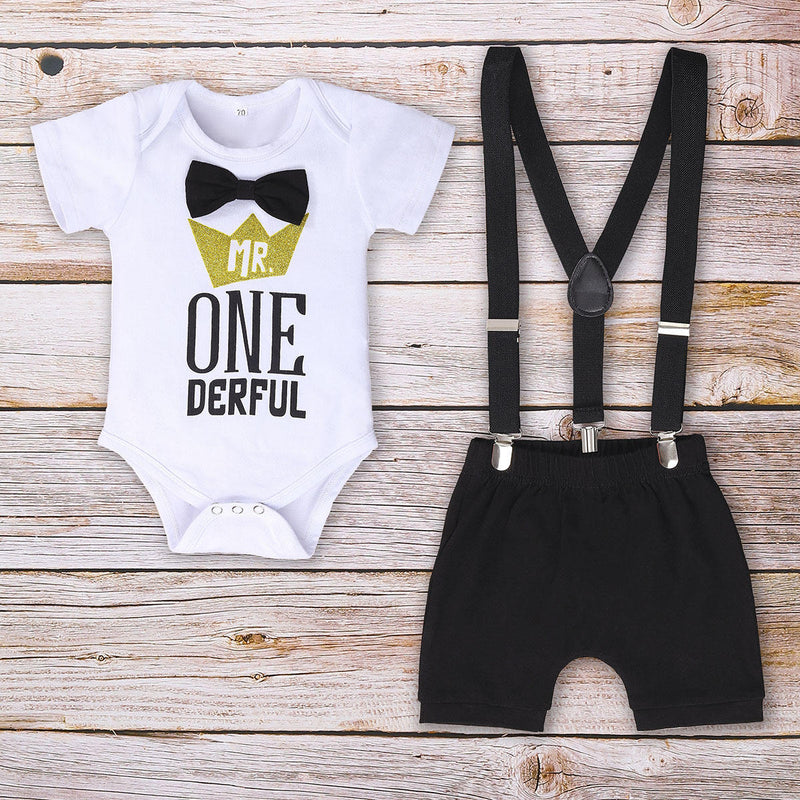 Mr. Onedurful - 1st Birthday Outfit - Glambambaby