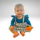 PUMPKIN & HOUNDSTOOTH TODDLER SET