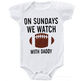 FOOTBALL BABY ONESIE